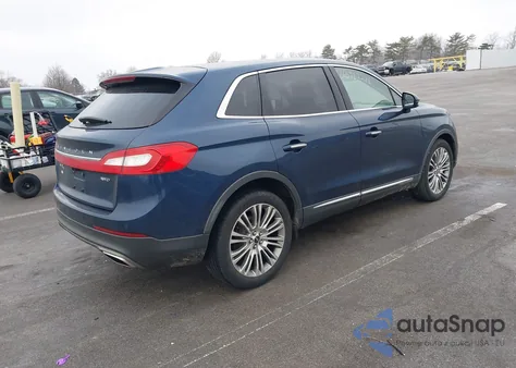 2017 Lincoln Mkx Reserve z USA, uszkodzony, nr VIN 2LMPJ8LR5HBL43532